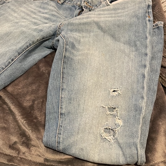 Pilcro And The Letterpress Boyfriend Style Light Denim Jean - Picture 4 of 6
